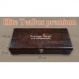 Elite TeaBox premium (ларец из массива березы с элитным чаем премиум)
