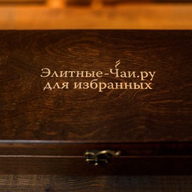 Elite TeaBox premium (ларец из массива березы с элитным чаем премиум)
