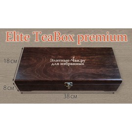 Корпоративный подарок «Подарочный ларец с чаем ELITE TEABOX PREMIUM» (подарок с брендированием)