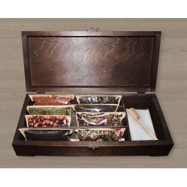 Elite TeaBox premium (ларец из массива березы с элитным чаем премиум)